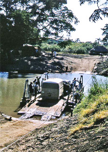 ferry crossing Africa